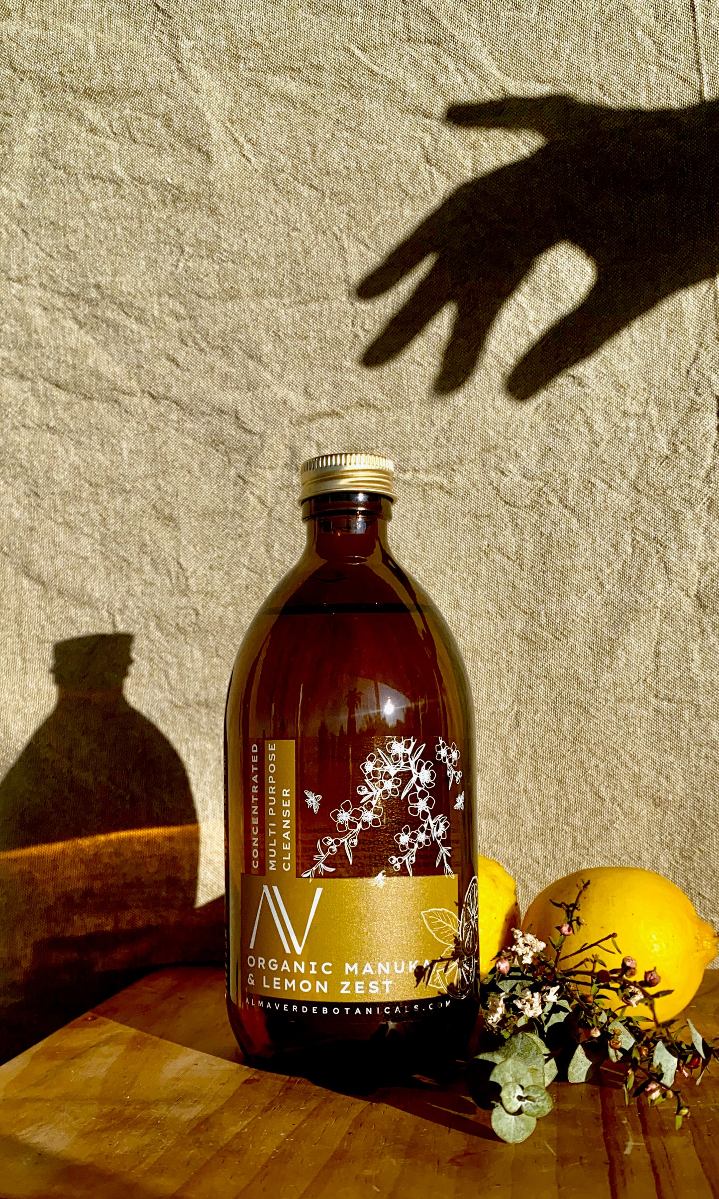 Concentrated Organic Manuka & Lemon Zest Multi Purpose Cleaner