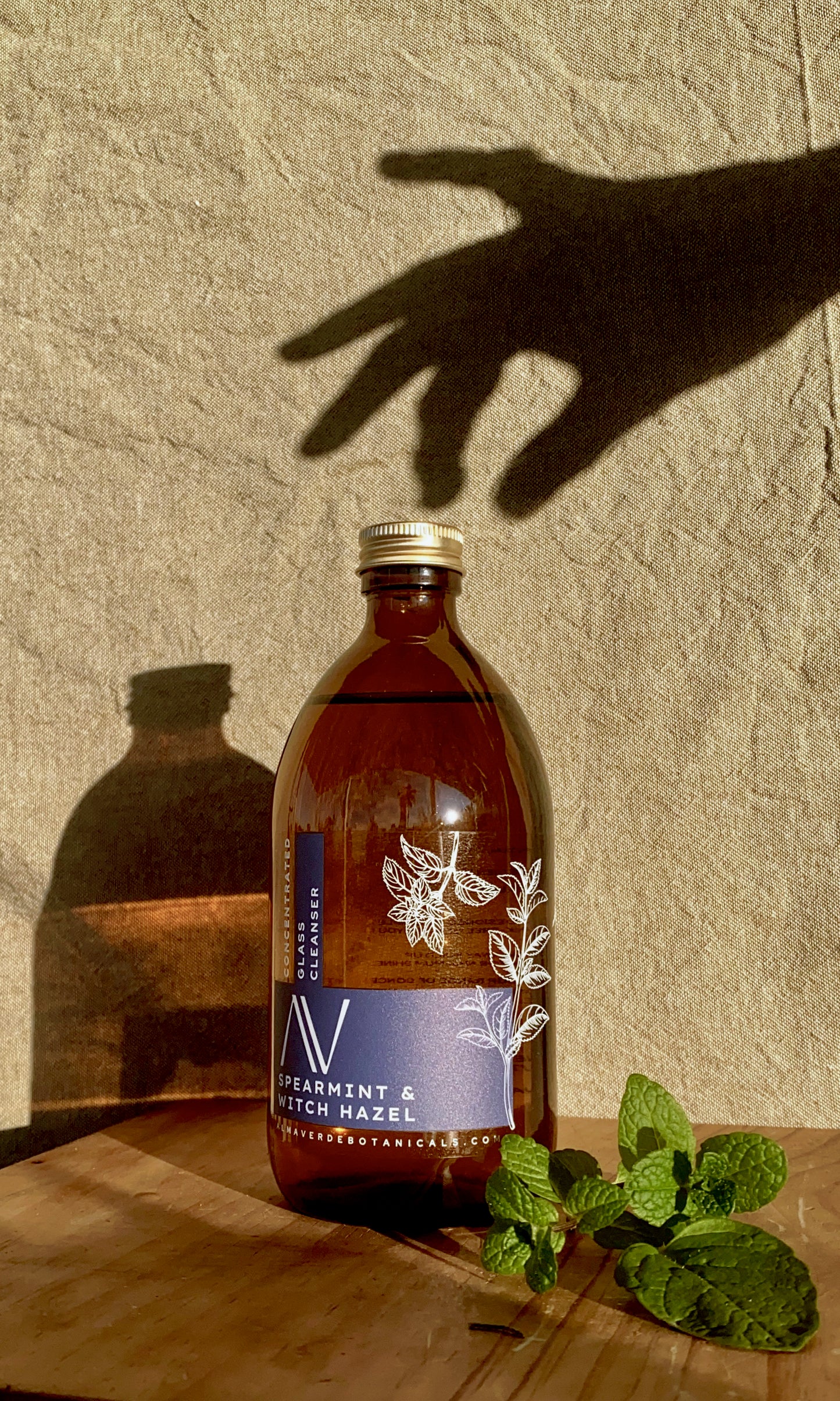 Concentrated Spearmint & Witch Hazel Glass Cleaner