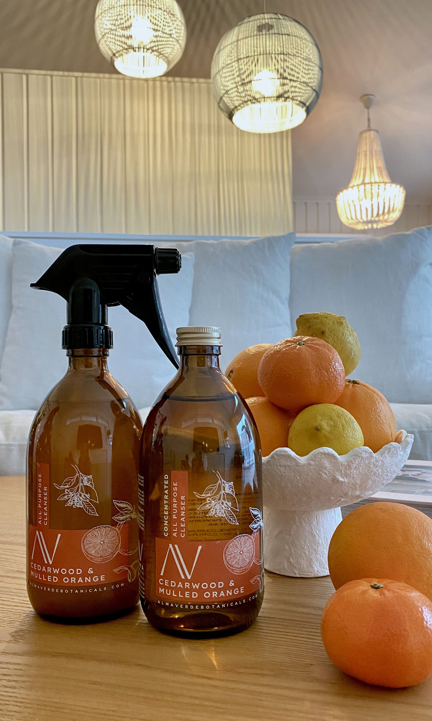 -50% Concentrated Cedarwood & Mulled Orange All Purpose Cleaner