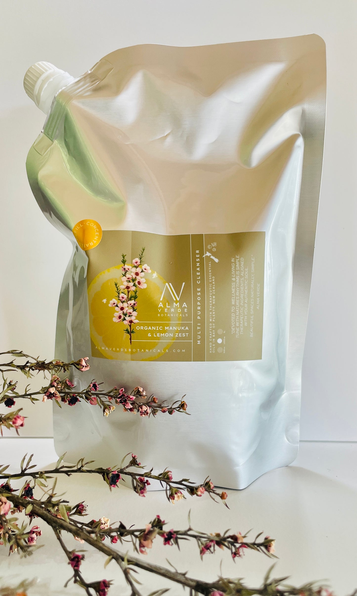 Native Harvest Concentrated Organic Manuka & Lemon Zest Cleanser