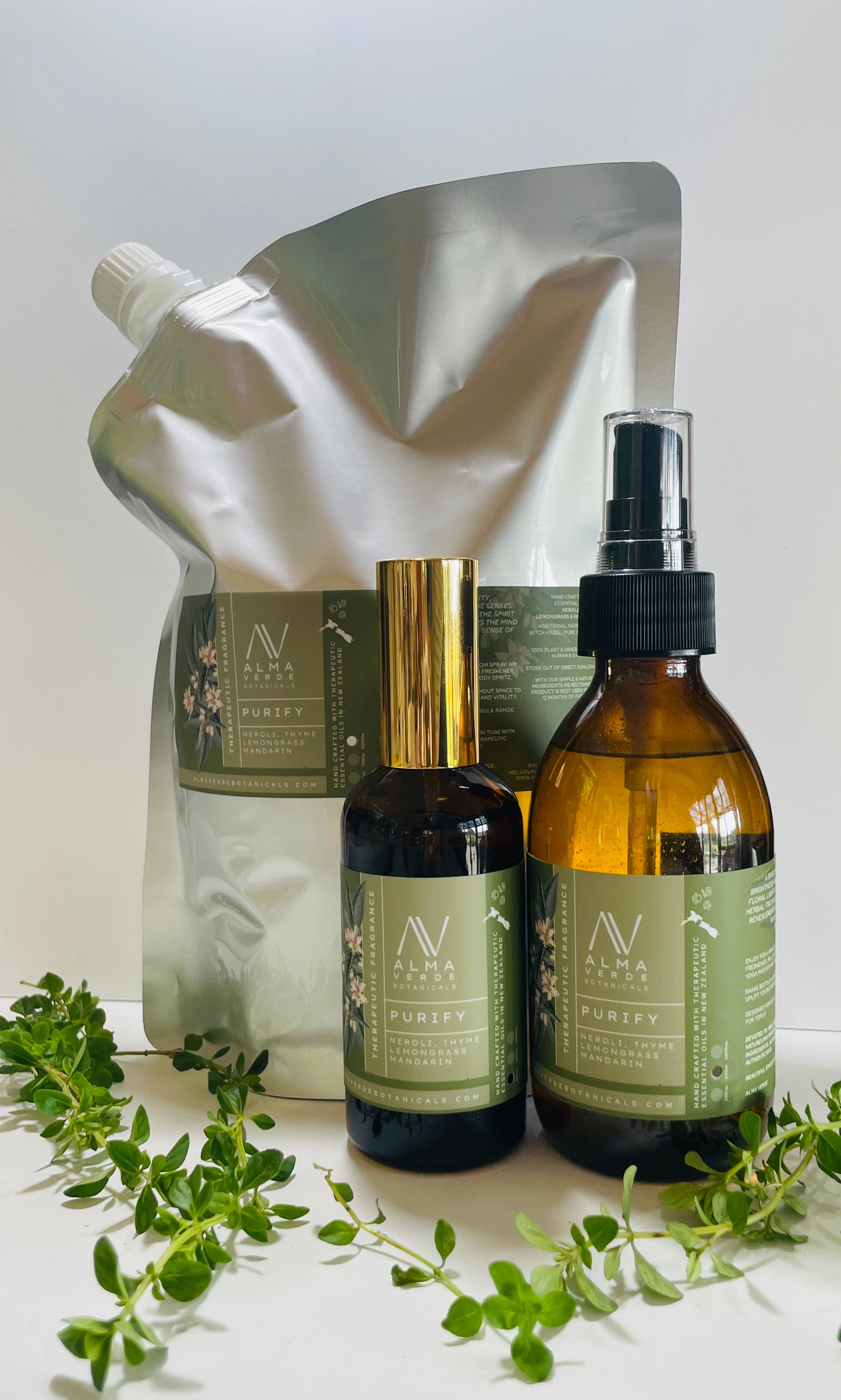 Purify // Neroli, Thyme, Lemongrass & Mandarin Fragrance Mist