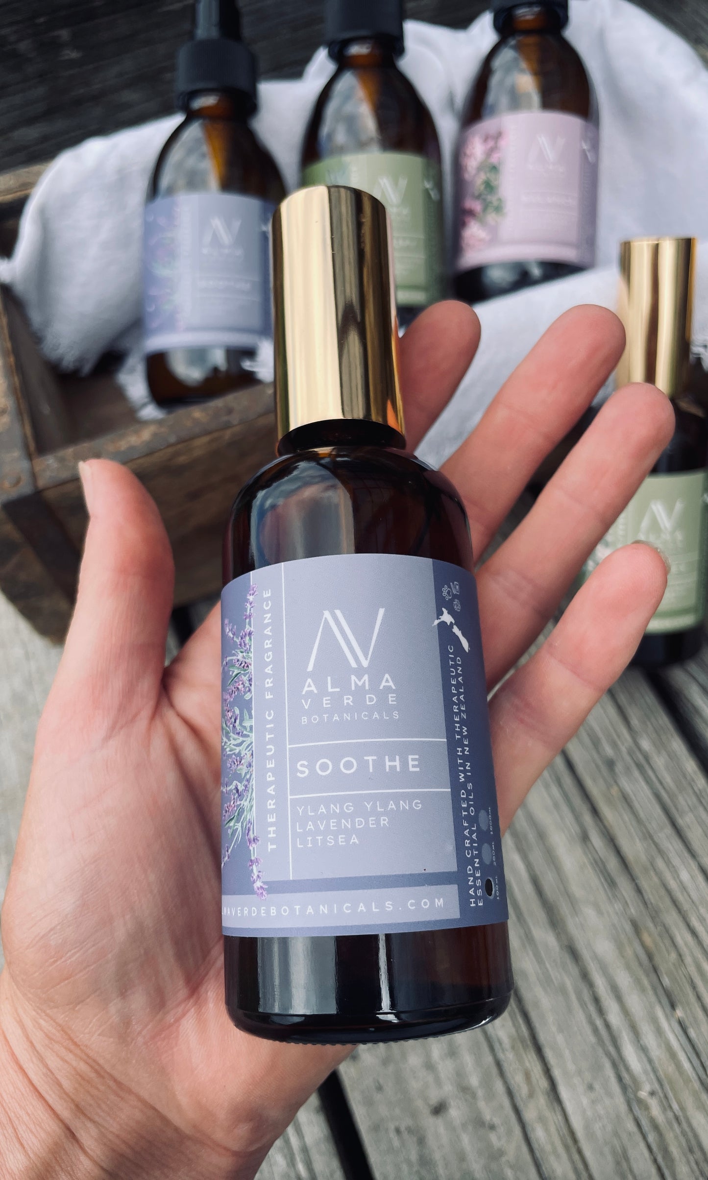 Soothe // Ylang Ylang, Lavender, Litsea Fragrance Mist