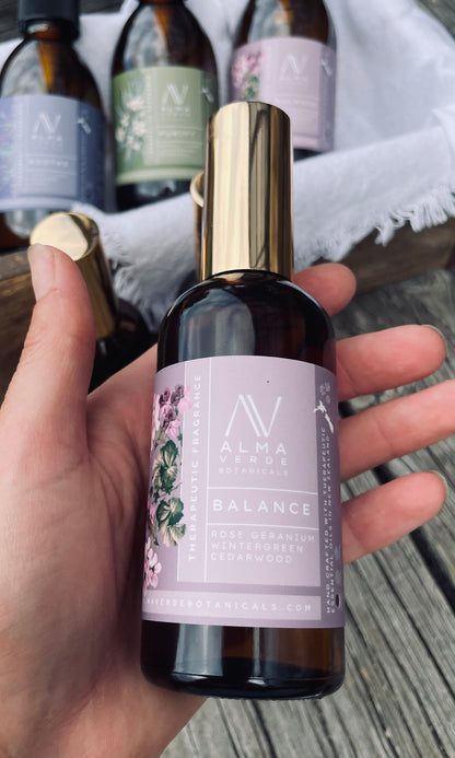 Balance // Rose Geranium, Wintergreen, Cedarwood Fragrance Mist