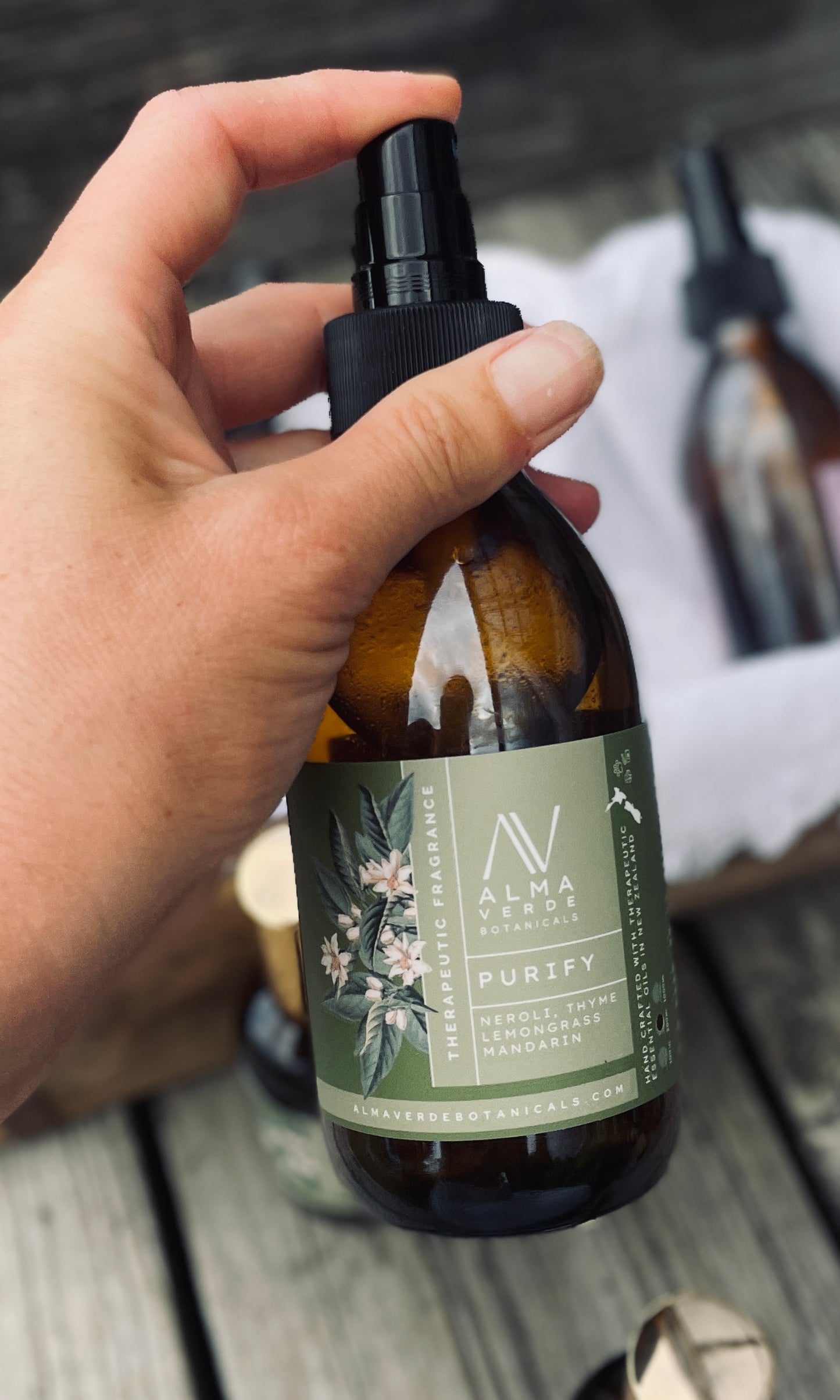 Purify // Neroli, Thyme, Lemongrass & Mandarin Fragrance Mist