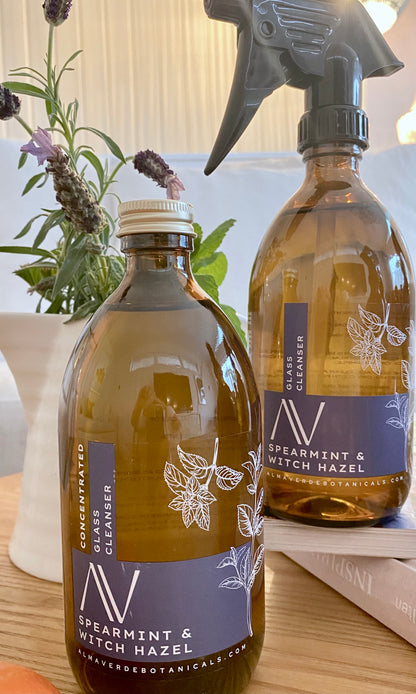 Spearmint & Witch Hazel Glass Cleaner